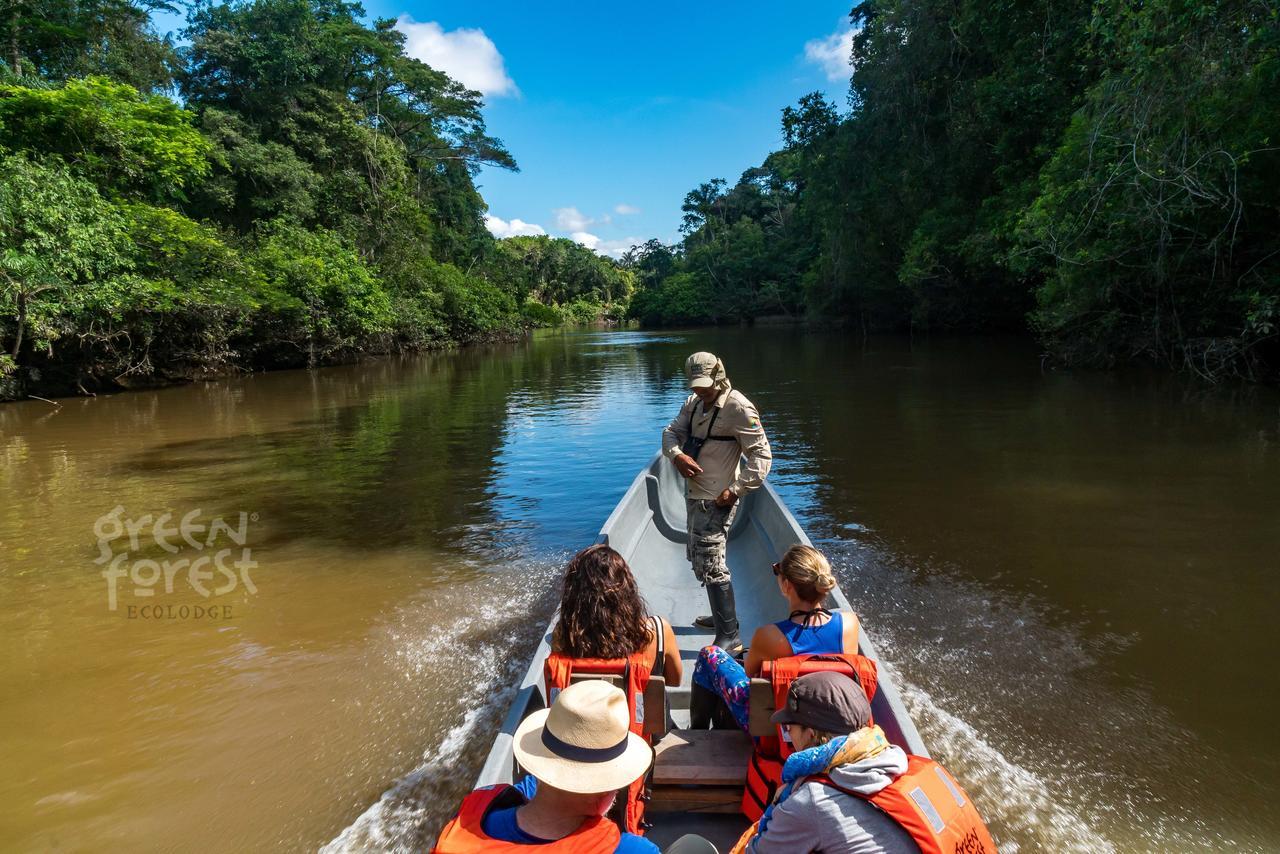 Green Forest Ecolodge Puerto Montufar Exteriör bild
