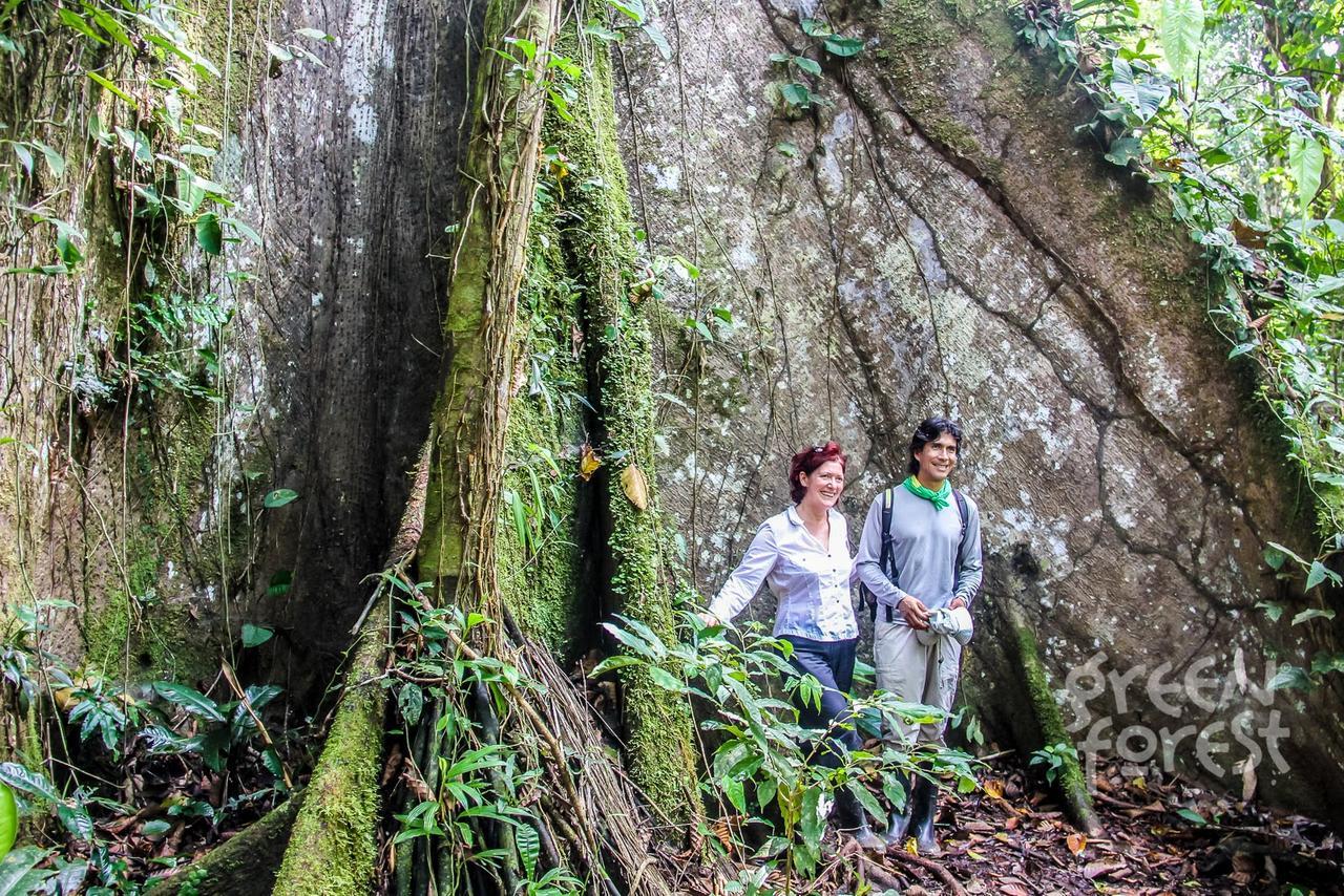 Green Forest Ecolodge Puerto Montufar Exteriör bild